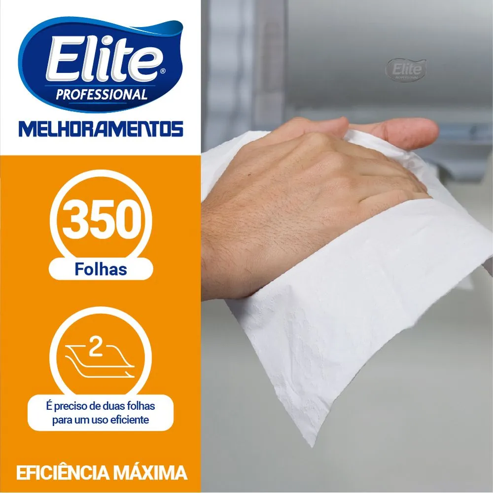 Papel Toalha Interfolha Elite Classic Folha Simples Resistente