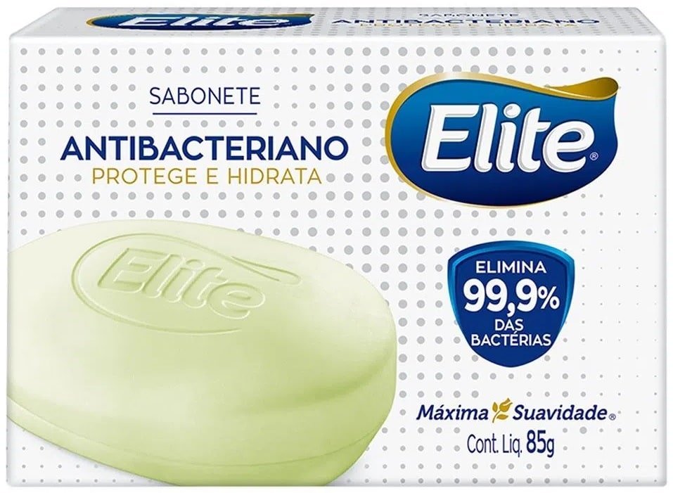 Sabonete Elite Antibactericida - Dermatologicamente Testado