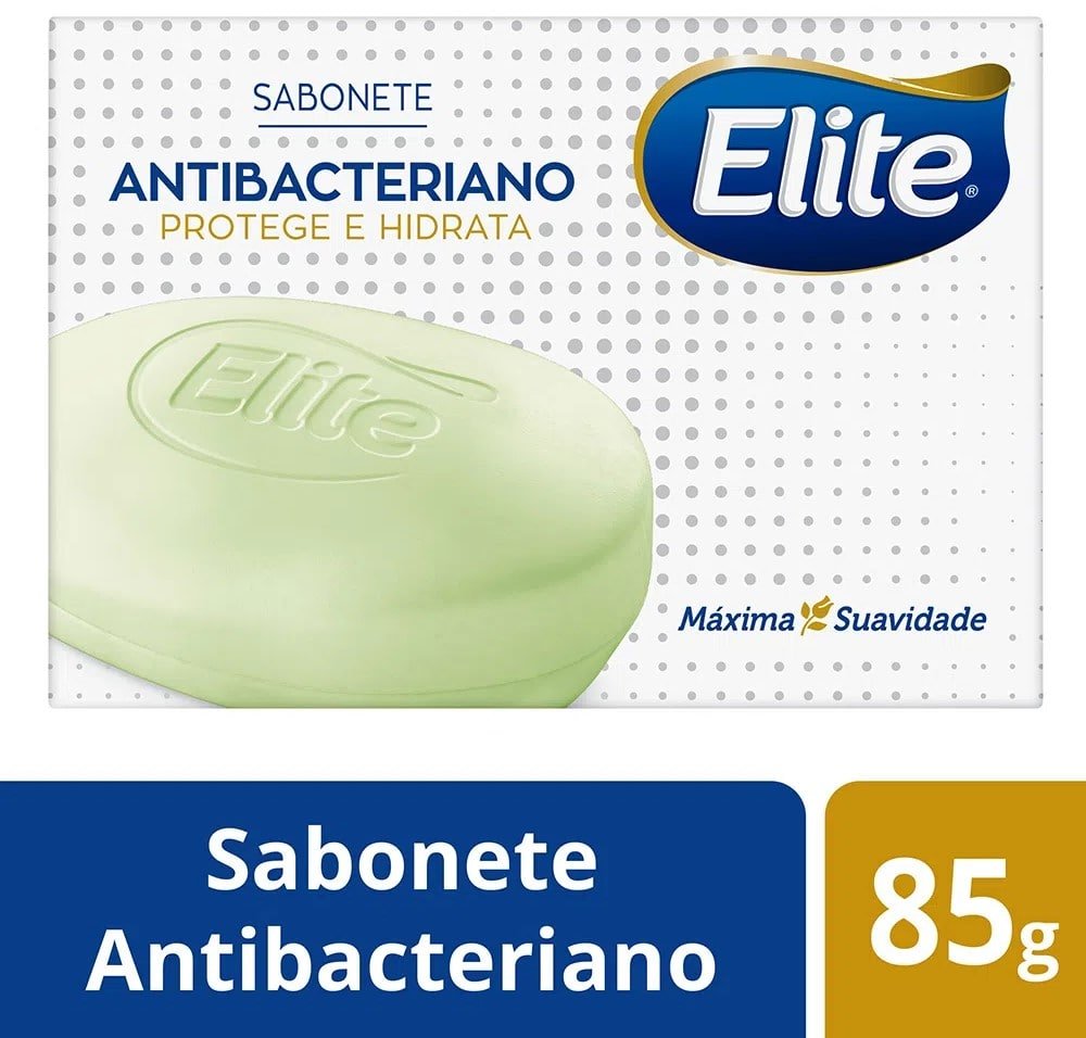 Sabonete Elite Antibactericida - Hidratação e Suavidade