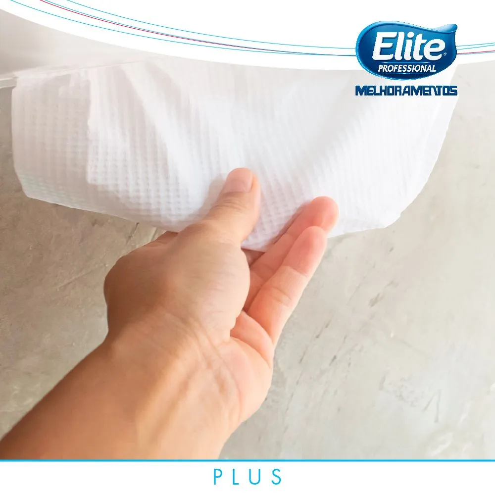 Detalhe da Absorção do Papel Toalha Elite Plus