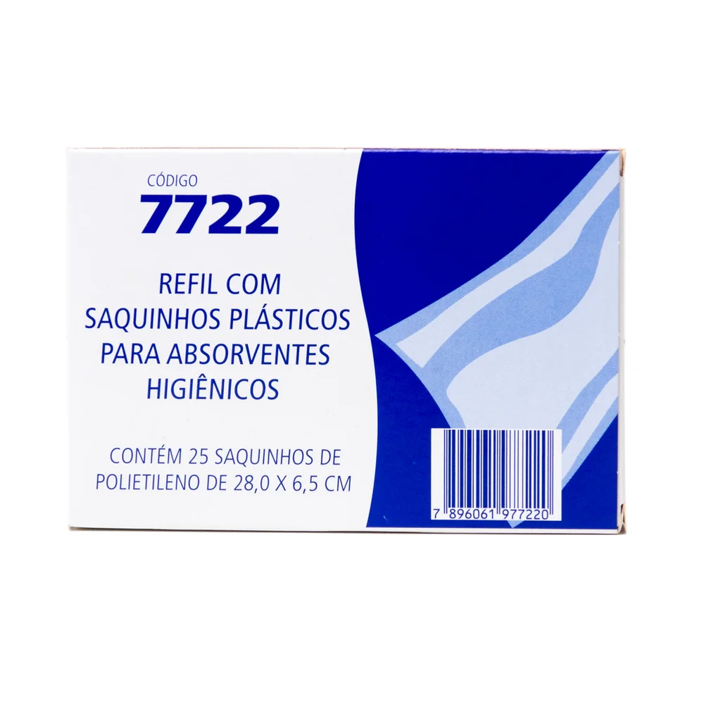 Embalagem de refil de saquinhos plásticos