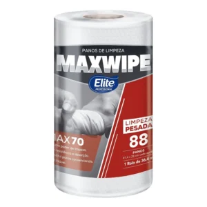 Pano De Limpeza Reutilizável Elite Maxwipe 70 Rolo Com 88 Folhas