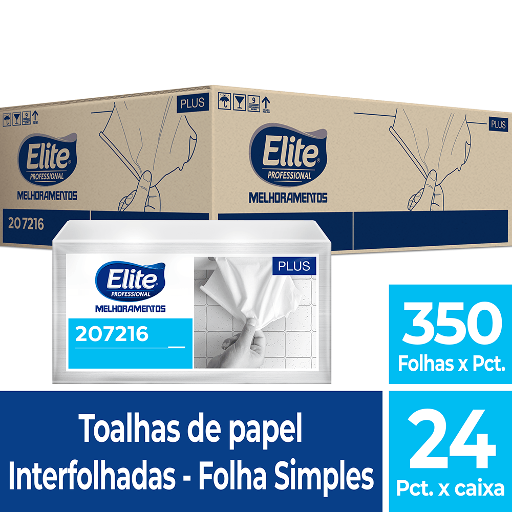 Papel Toalha Elite Plus na Embalagem