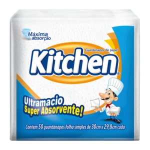 Guardanapo Kitchen Grande Folha Simples 50 Folhas