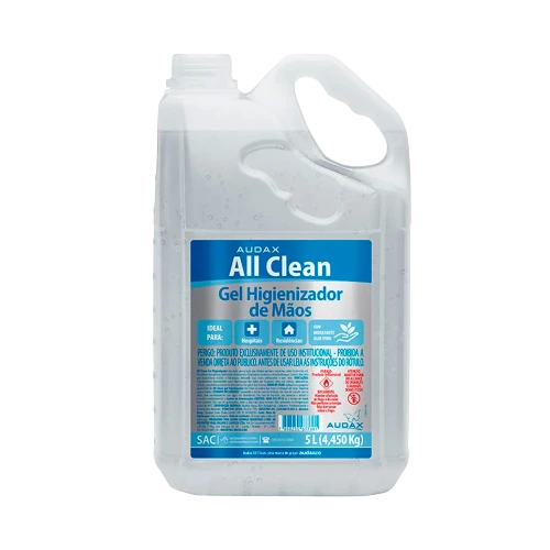 Álcool Gel 70 All Clean Audax 5 Litros | Elite M4