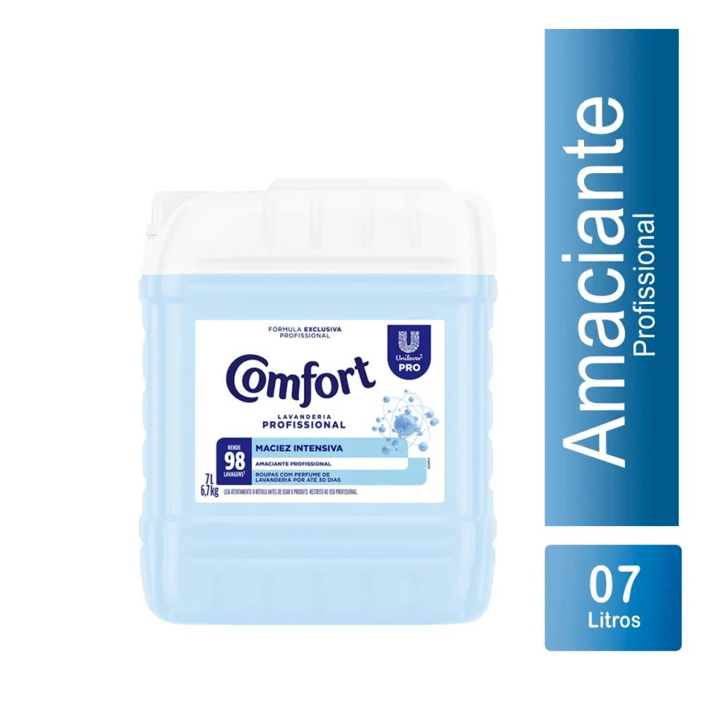 Amaciante Comfort Lavanderia Profissional 7L Elite M4