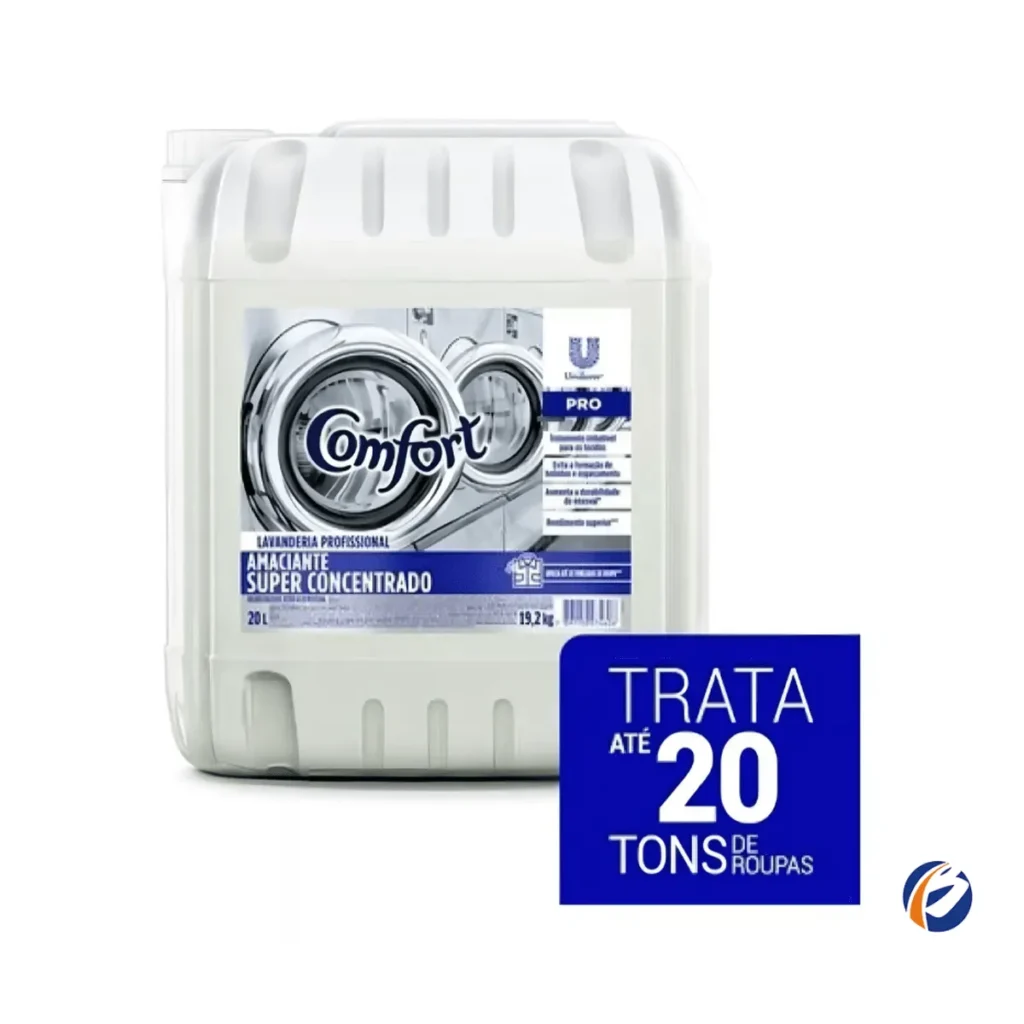 Amaciante Comfort Concentrado Profissional 5L para lavanderias com alto rendimento | Elite M4