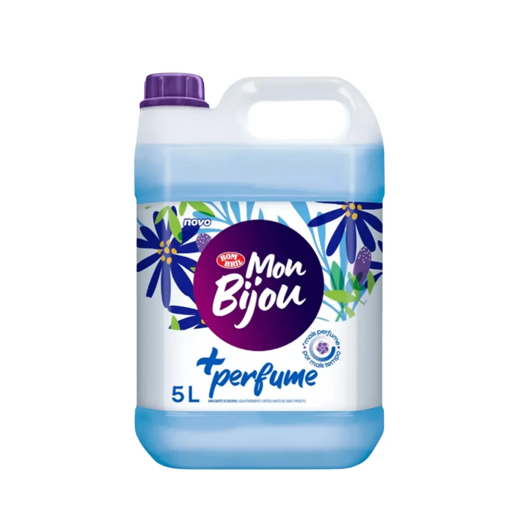 Amaciante Mon Bijou Mais Perfume Azul 5L Elite M4