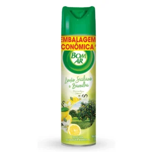 Bom Ar Limão Baunilha 360ml - Aromatizador Dual Cítrico \ Elite M4