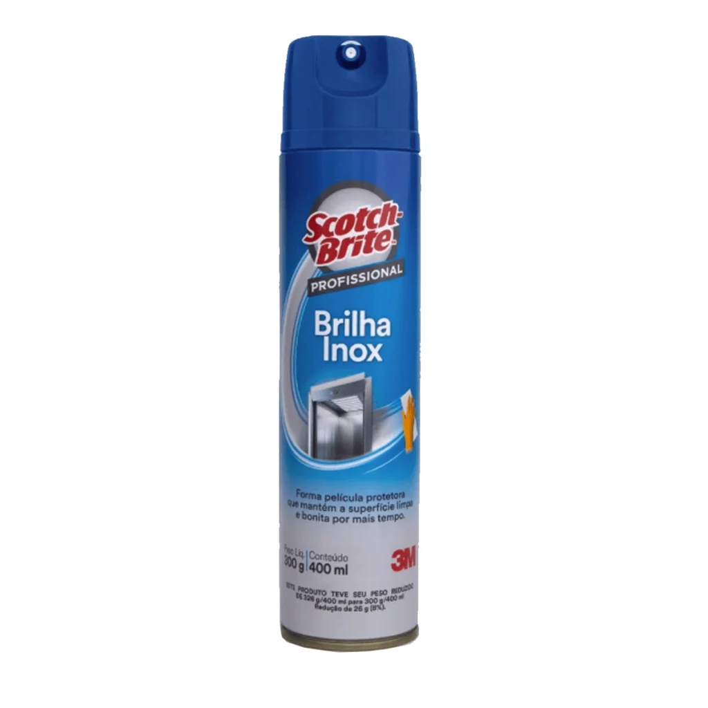 Brilha Inox 3M Scotch-Brite 400ml | Elite M4