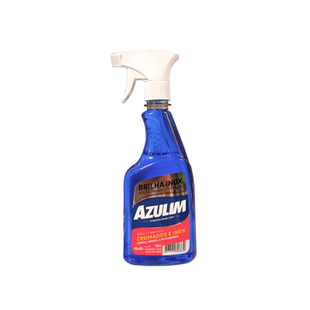 Brilha Inox Azulim 500ml com Pulverizador | Elite M4