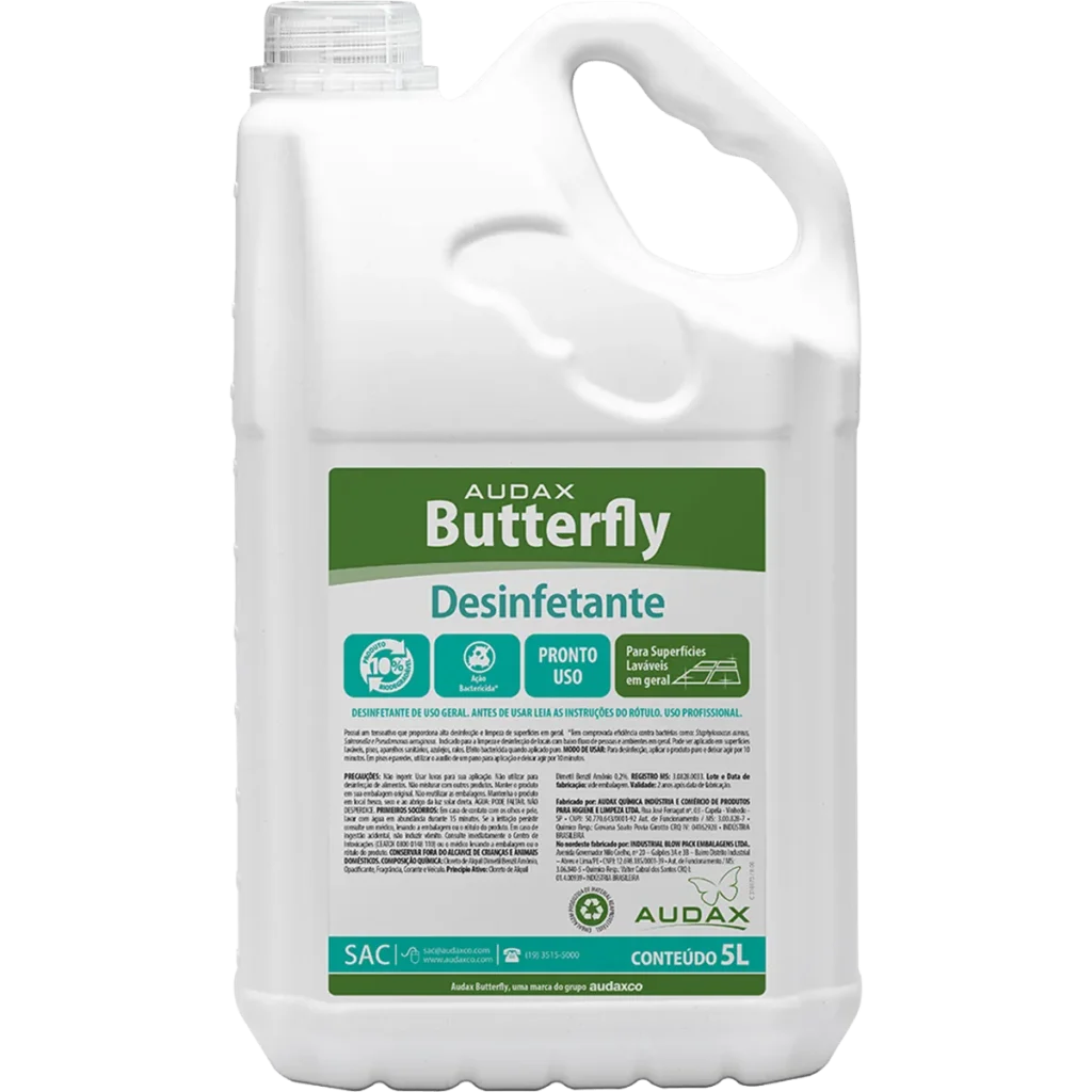 Desinfetante Butterfly Pinho Fresh 5L Tradicional | Elite M4