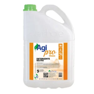 Galão de 5 litros do Detergente Líquido Concentrado Profissional Cleene Agipro, com rótulo destacando a marca Cleene Agipro e a indicação de uso profissional. | Elite M4