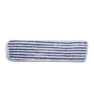 Refil de mop aplicador de cera branco e azul Kunber de 49cm de comprimento | Elite M4
