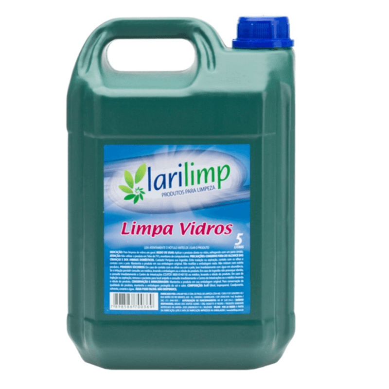 Limpa Vidros Larilimp 5L Brilho Intenso | Elite M4