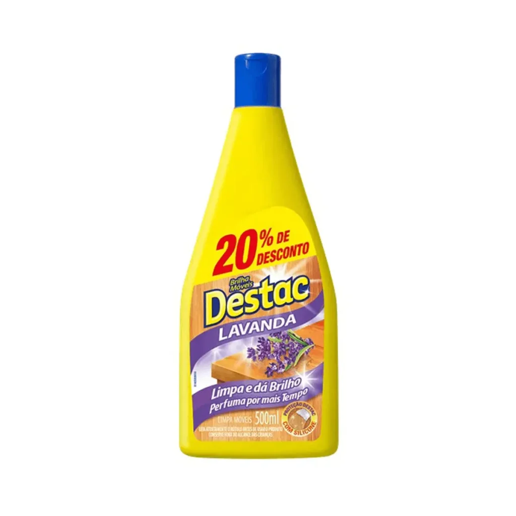 Lustra Móveis Destac Lavanda 500ml | Elite M4