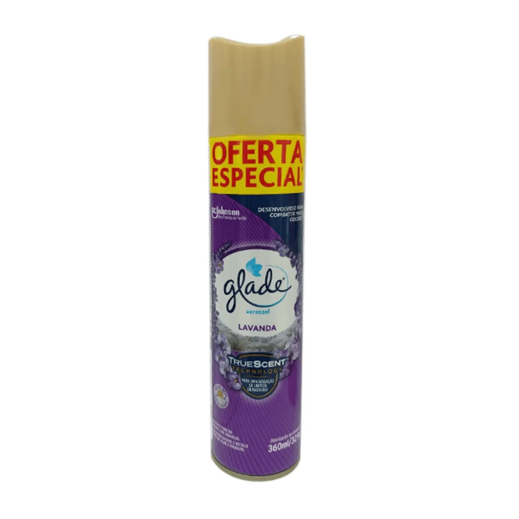Odorizador Glade Lavanda 360ml - Frescor para seu Lar \ Elite M4