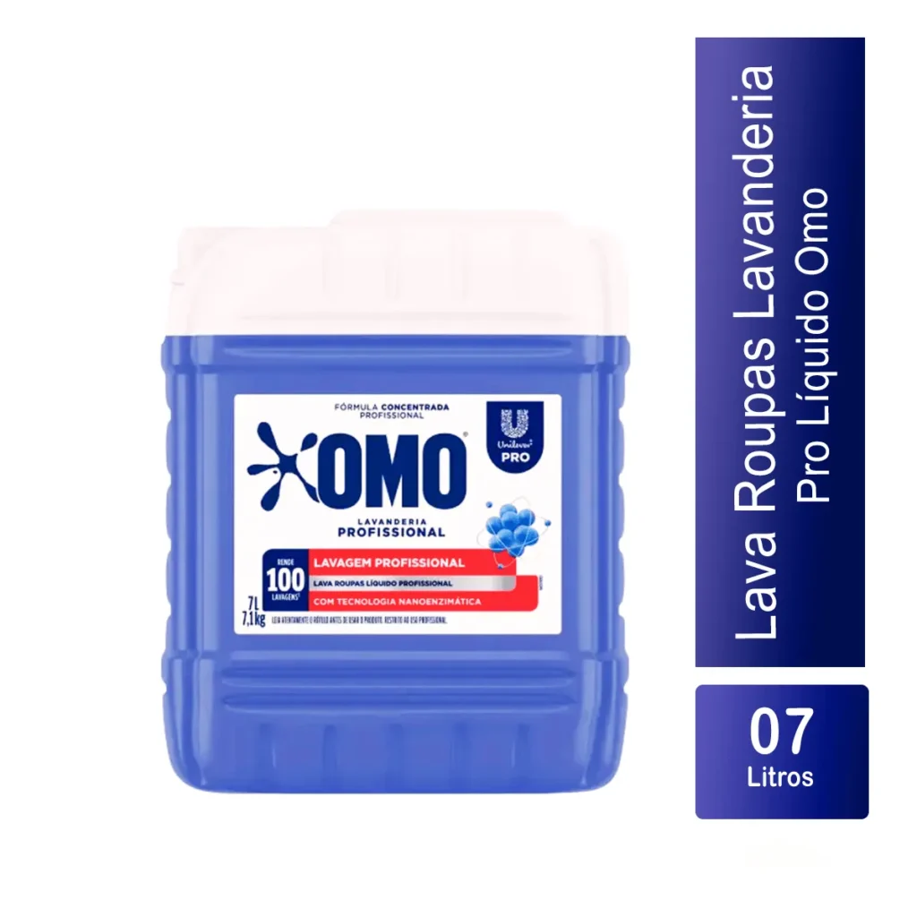 Omo Lava Roupas Líquido Lavanderia Pro 7L Elite M4