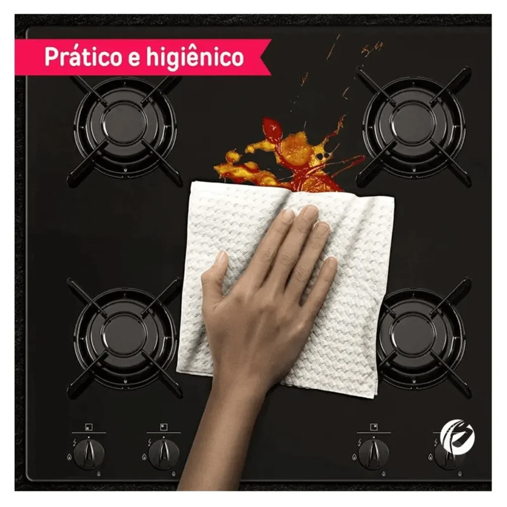 Rolo de Pano Multiuso Scott Duramax Antibacteriano com 48 unidades para limpeza higiênica. Elite M4