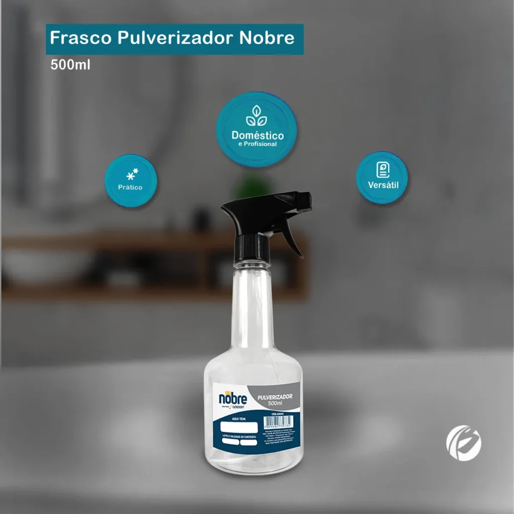 Pulverizador borrifador multiuso de 500ml com gatilho spray Elite M4
