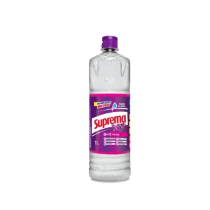 Frasco de 1 litro do Removedor Perfumado Suprema Florata, com rótulo em destaque e líquido translúcido, sobre um fundo claro. | Elite M4