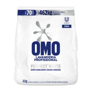 Embalagem de Sabão em Pó Omo Perfect White de 4kg | Elite M4