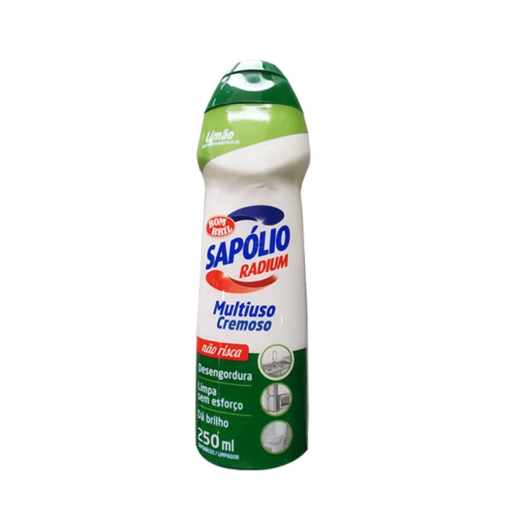 Sapólio Líquido Limão Radium 250ml - Detergente Concentrado \ Elite M4