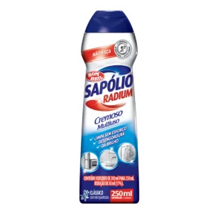 Sapólio Líquido Radium Classic 250ml - Limpeza e Brilho \ Elite M4
