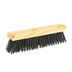 Vassoura Gari Nylon 40cm para Limpeza Pesada Sem Cabo | Elite M4