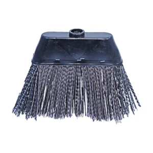 Cabeça de vassoura de nylon branca com base reforçada (Extra Capa), da marca Caiçara, sem cabo, sobre um fundo neutro, destacando as cerdas e a estrutura. | Elite M4